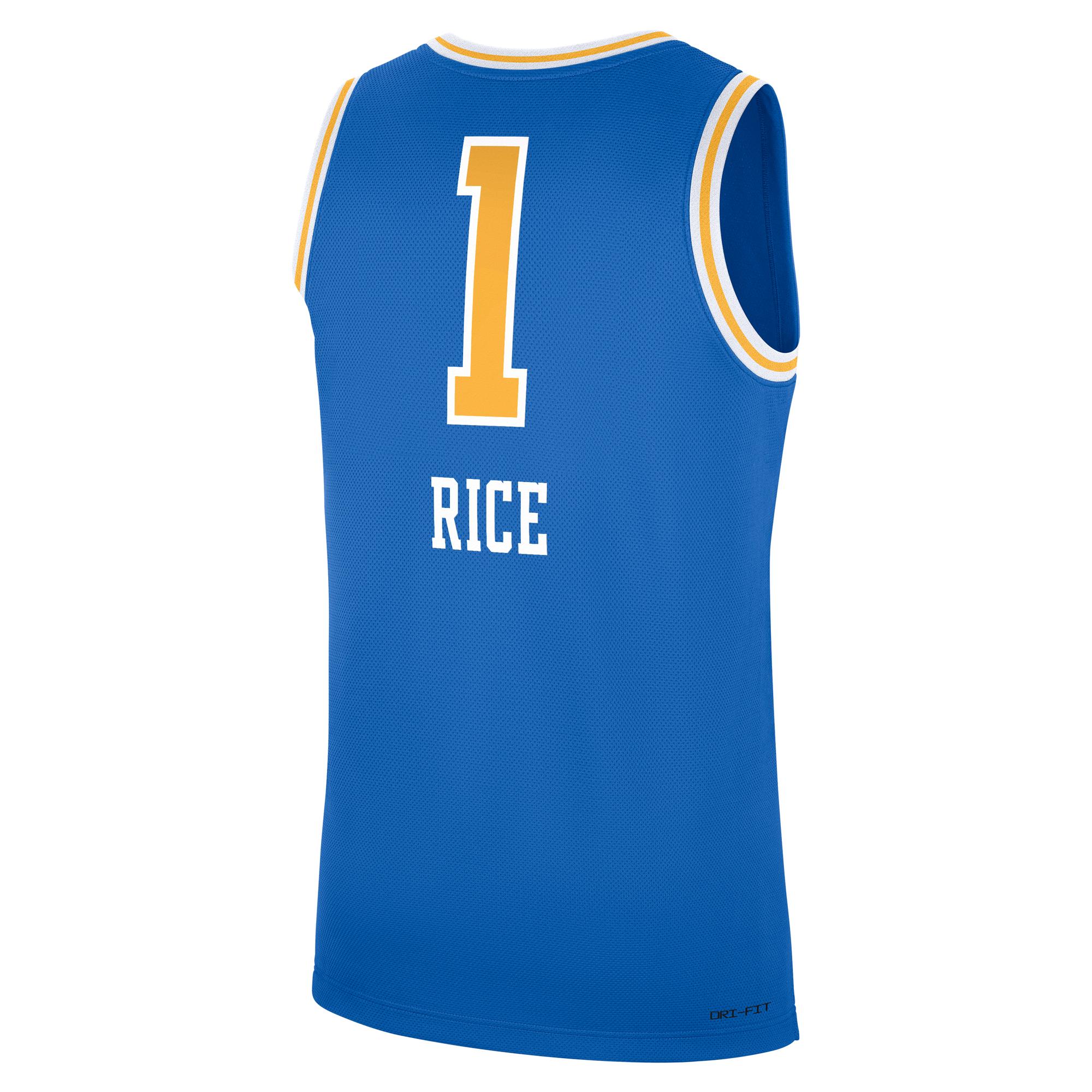 UCLA Bruins #1 Kiki Rice Basketball Jersey